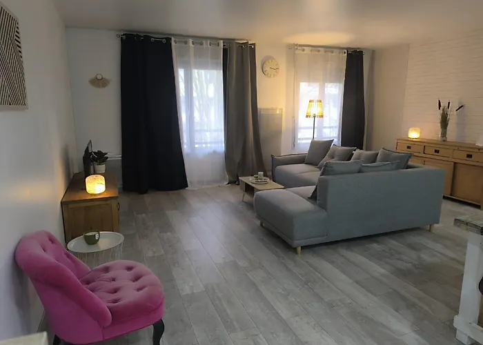 Apartment Cosy Jolie T3 - Centre & Parking Gratuit Mantes-la-Jolie